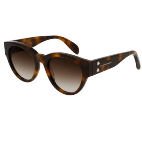 Alexander McQueen Tortoise Shell Sunglasses - AM0054S Preowned - Picture 2 of 13